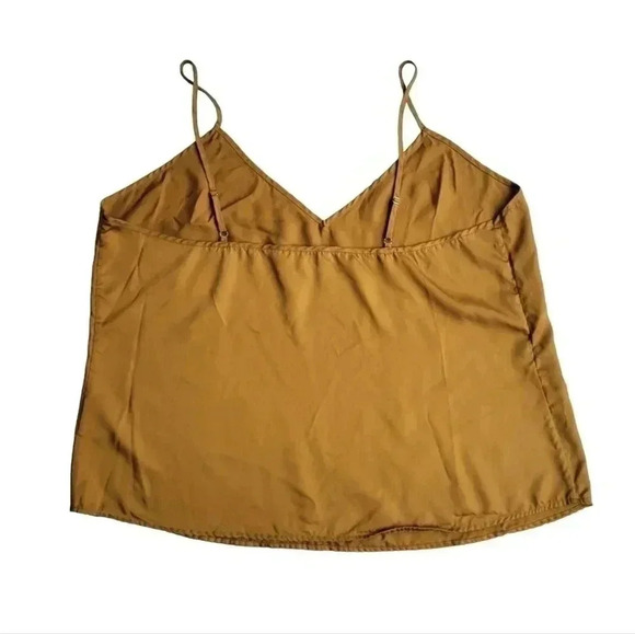 Ettitude Sateen Camisole Gold Bamboo Lyocell Size XXL - Picture 6 of 7